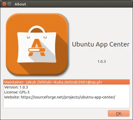 Download web tool or web app Ubutnu App Center