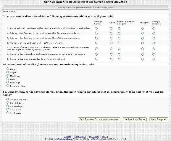 Baixe a ferramenta ou aplicativo da web UCCASS - PHP Survey System