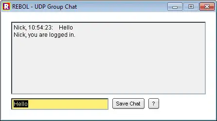 Download web tool or web app UDP Chat