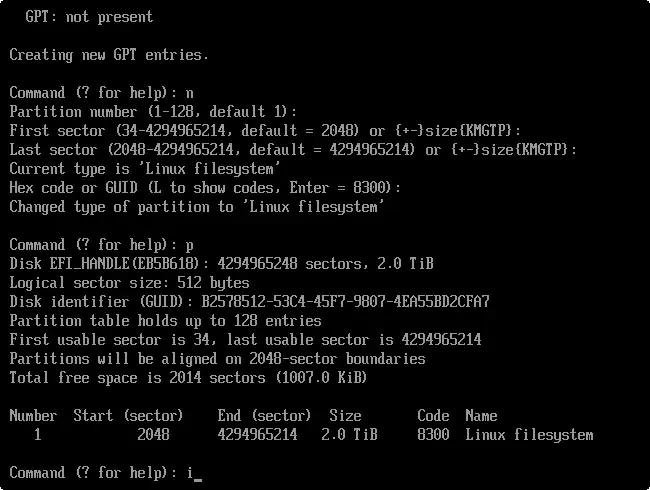 Завантажте веб-інструмент або веб-програму UEFI GPT fdisk