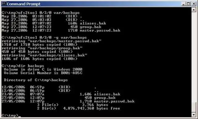 Download web tool or web app ufs2tools - UFS for Windows
