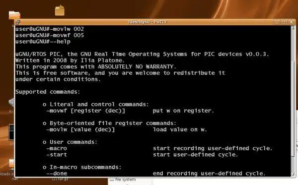 Download web tool or web app uGNU/RTOS to run in Windows online over Linux online