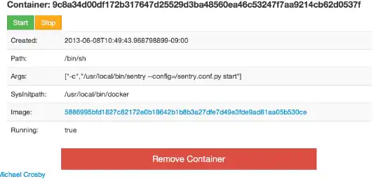 Download web tool or web app UI for Docker