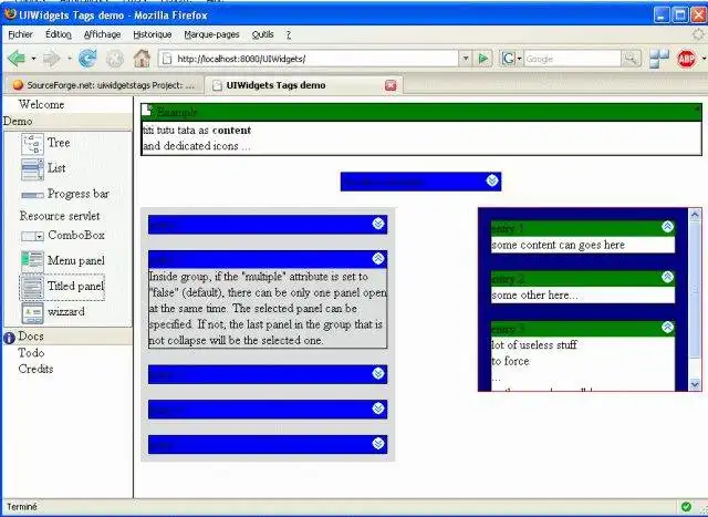 Download web tool or web app UI Widgets Tags