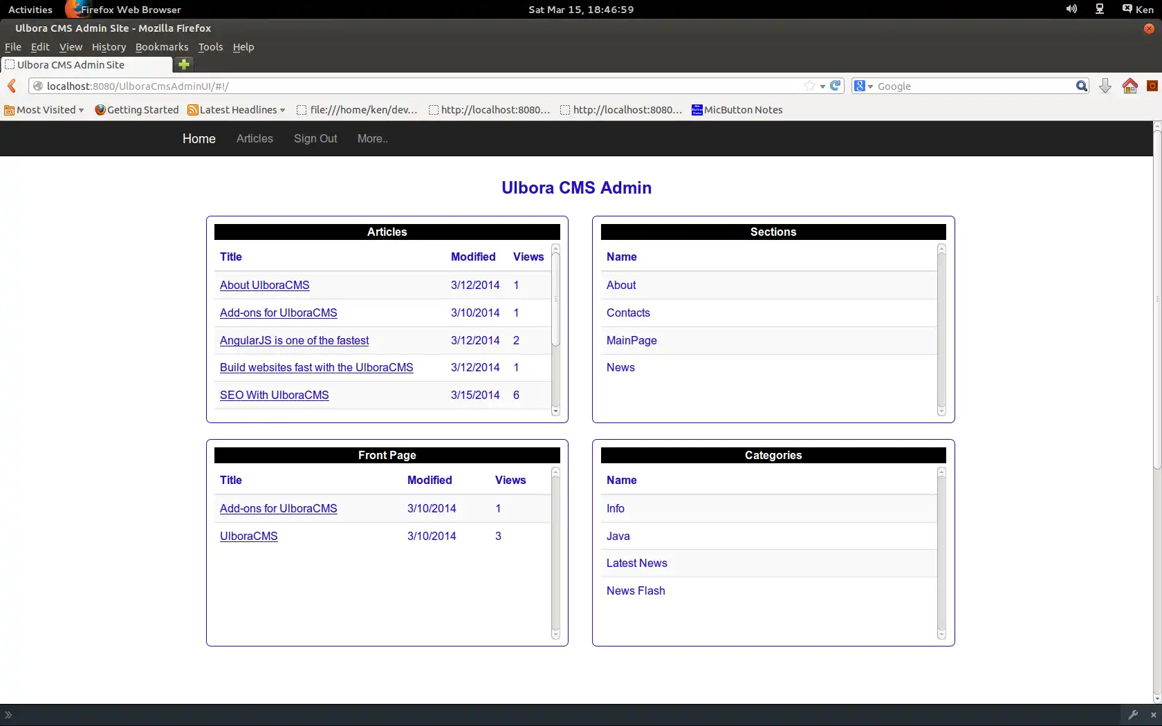 WebツールまたはWebアプリUlboraCMSをダウンロードする