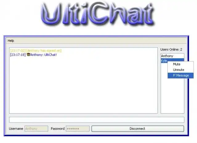 Download web tool or web app UltiChat