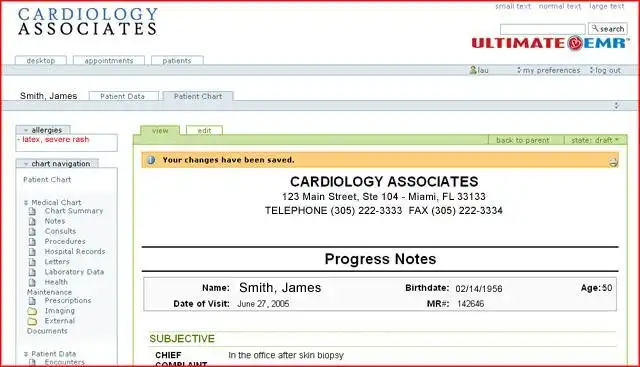 വെബ് ടൂൾ അല്ലെങ്കിൽ വെബ് ആപ്പ് ഡൗൺലോഡ് ചെയ്യുക Ultimate EMR (ഇലക്‌ട്രോണിക് മെഡിക്കൽ റെക്കോർഡ്)