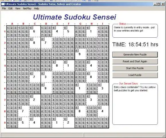 Download web tool or web app Ultimate Sudoku Sensei to run in Linux online