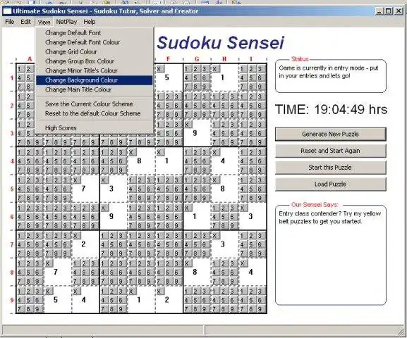 Download web tool or web app Ultimate Sudoku Sensei to run in Linux online