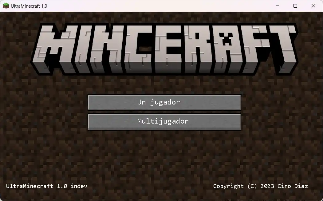 Download web tool or web app UltraMinecraft