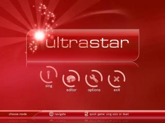 Download web tool or web app UltraStar to run in Windows online over Linux online