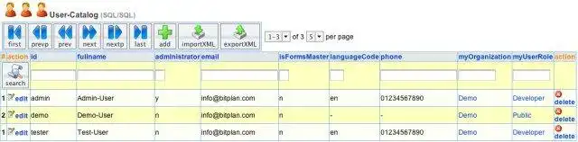 Завантажте веб-інструмент або веб-програму UML2PHP Base Framework
