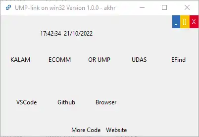 Download web tool or web app ump-link