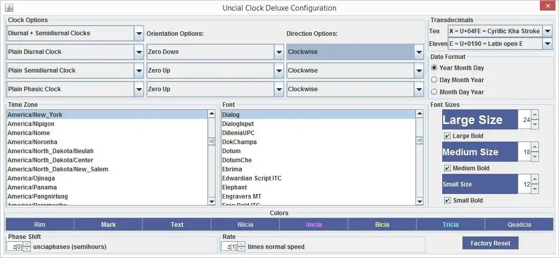 قم بتنزيل أداة الويب أو تطبيق الويب UncialClock