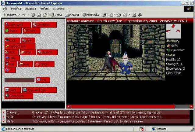 قم بتنزيل أداة الويب أو تطبيق الويب لعبة Underworld Online للتشغيل في Linux عبر الإنترنت