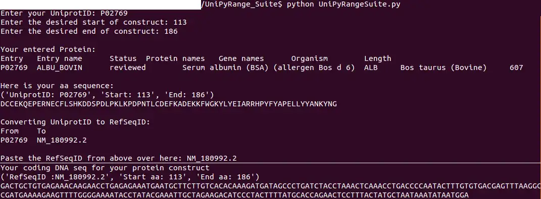 ওয়েব টুল বা ওয়েব অ্যাপ UniPyRange ডাউনলোড করুন