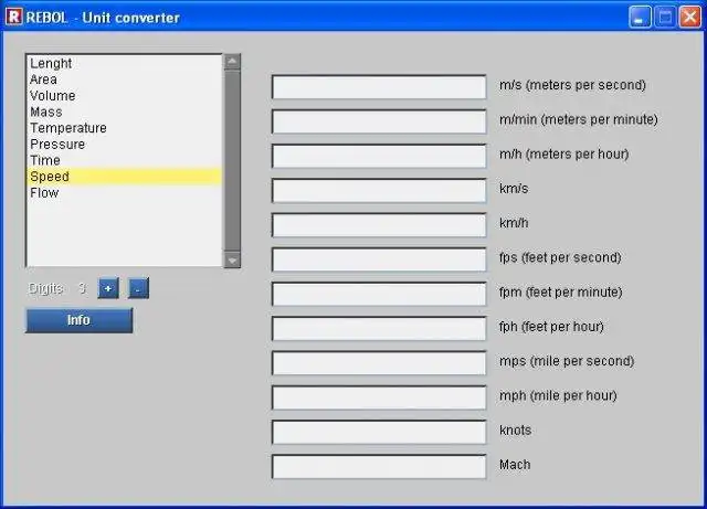 Muat turun alat web atau aplikasi web Unit Converter untuk dijalankan di Linux dalam talian