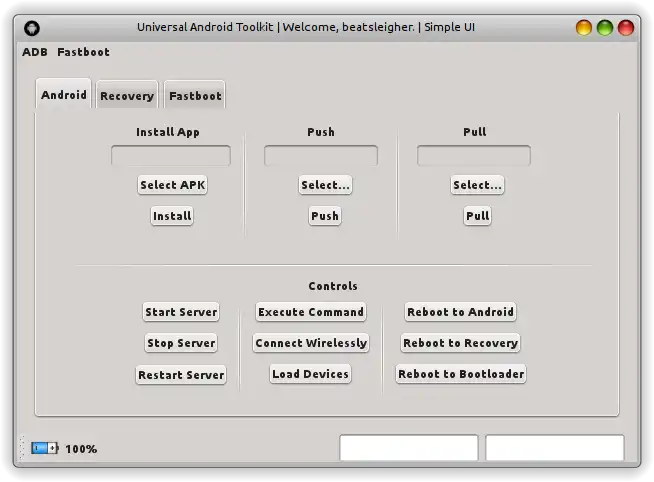 Laden Sie das Web-Tool oder die Web-App Universal Android Toolkit herunter