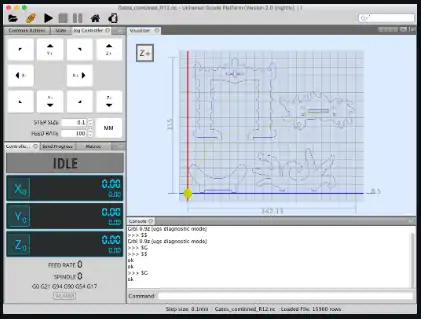 Mag-download ng web tool o web app Universal G-Code Sender