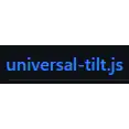 Free download universal-tilt.js Linux app to run online in Ubuntu online, Fedora online or Debian online