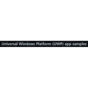 Gratis download Voorbeelden van universele Windows Platform-apps Windows-app om online te draaien, win Wine in Ubuntu online, Fedora online of Debian online