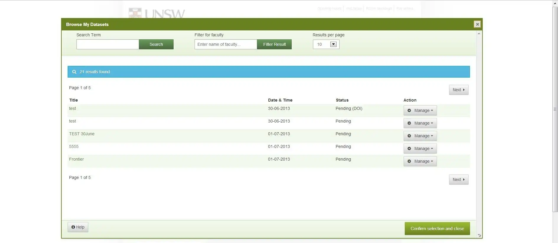 Download web tool or web app UNSW Metadata Stores (ResData) to run in Linux online