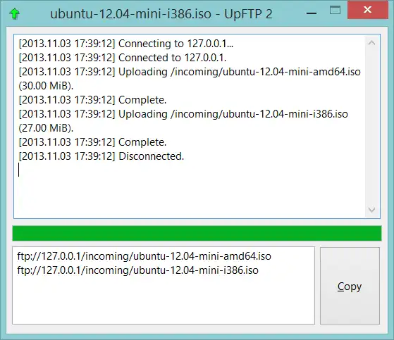 Download web tool or web app UpFTP 2