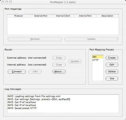 Descargue la herramienta web o la aplicación web UPnP PortMapper