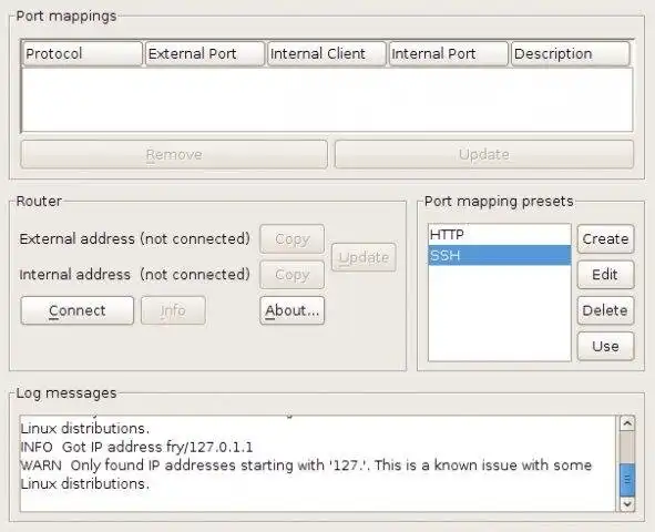 Mag-download ng web tool o web app UPnP PortMapper