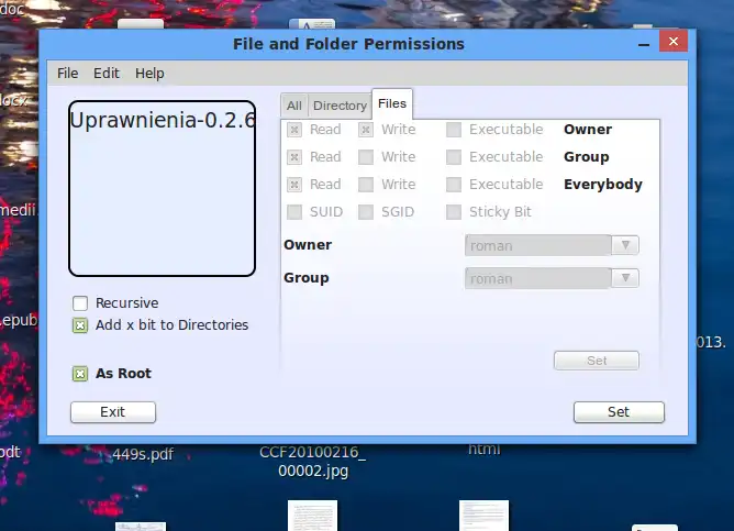 Download web tool or web app Uprawnienia Mac