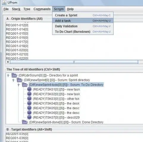 Mag-download ng web tool o web app UProm para sa Agile Development