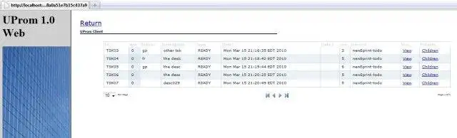 Unduh alat web atau aplikasi web UProm untuk Pengembangan Agile