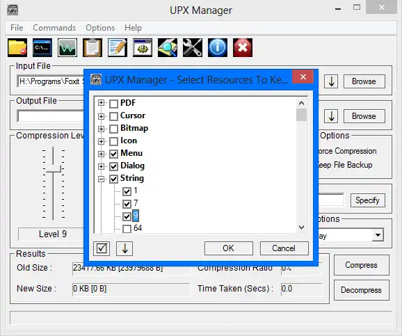 Download web tool or web app UPX Manager