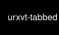Run urxvt-tabbed in OnWorks free hosting provider over Ubuntu Online, Fedora Online, Windows online emulator or MAC OS online emulator