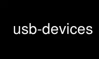 Run usb-devices in OnWorks free hosting provider over Ubuntu Online, Fedora Online, Windows online emulator or MAC OS online emulator