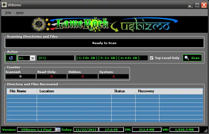 Download web tool or web app USBizmo