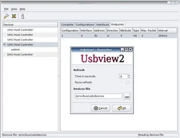 Download web tool or web app usbview2