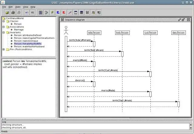 Download web tool or web app USE: UML-based Specification Environment