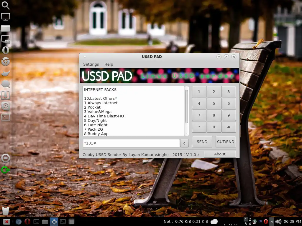Download web tool or web app USSDpad