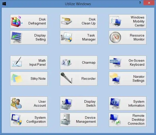 Download web tool or web app Utilize Windows
