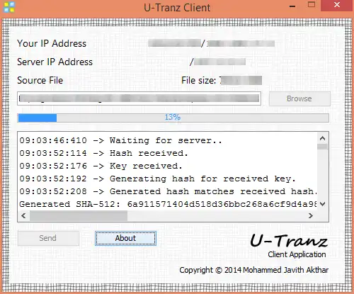 Download web tool or web app U-Tranz