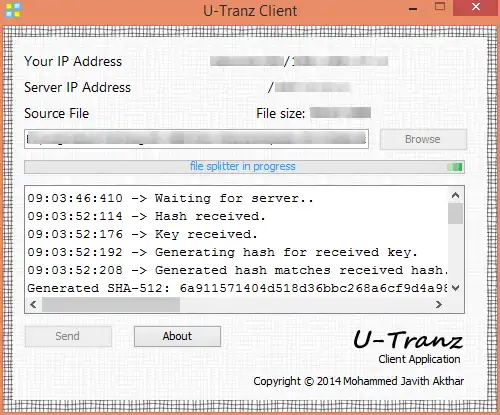 Download web tool or web app U-Tranz