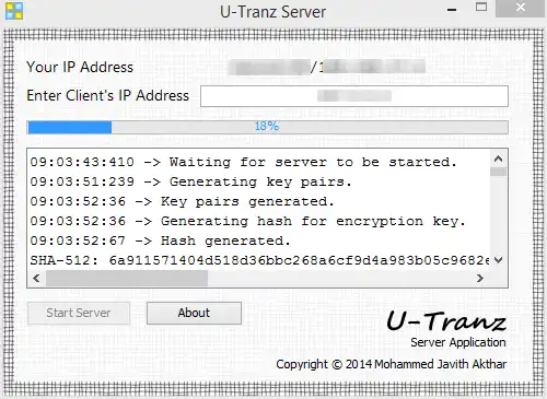 Download web tool or web app U-Tranz