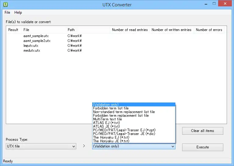 Mag-download ng web tool o web app na UTX Converter
