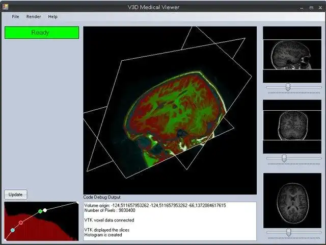 Descărcați instrumentul web sau aplicația web V3D-Viewer