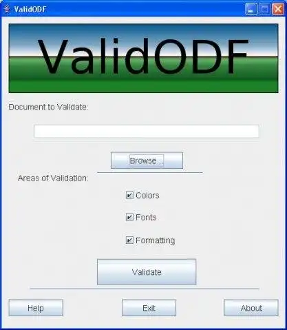 Mag-download ng web tool o web app na ValidODF