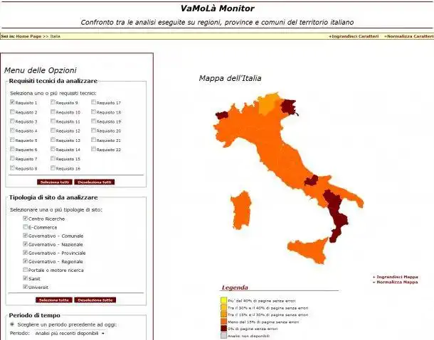 Download web tool or web app VaMoLà - Monitor to run in Linux online