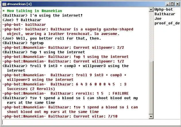 Web aracını veya web uygulamasını indirin VampMan: V:tR Karakter Yöneticisi, Linux'ta çevrimiçi çalıştırmak için