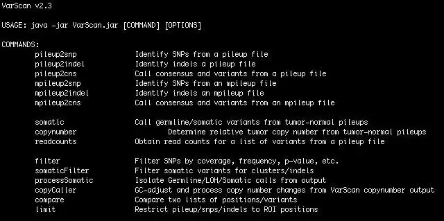 قم بتنزيل أداة الويب أو تطبيق الويب VarScan