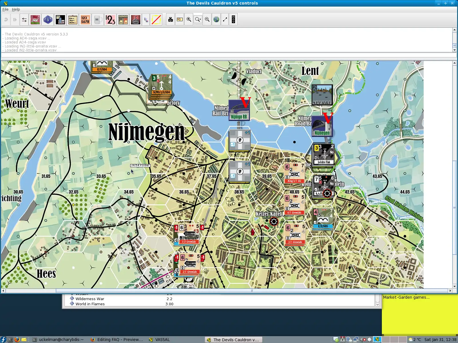 ดาวน์โหลดเครื่องมือเว็บหรือเว็บแอป VASSAL Engine เพื่อทำงานใน Windows ออนไลน์ผ่าน Linux ออนไลน์